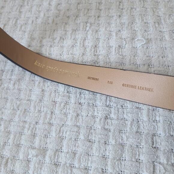 Kate Spade New York Black Genuine Leather Belt Bag NWT Size Small Medium - Picture 4 of 12